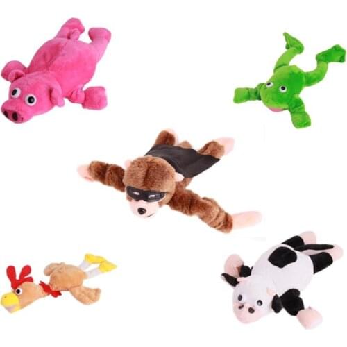 Flying Slingshot Plush Screaming Monkey Brown Bands Toys Funny Toy Cute Animal Gifts New Gift Flingshot Kids Cartoon