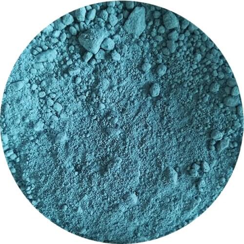 Natural mineral pigment powder for traditional Chinese painting, oil painting, mural, Japanese painting,Blue color,Azurite