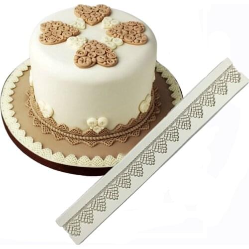 Laces Silicone Sugarcraft Molds Fondant Cake Decorating Tools