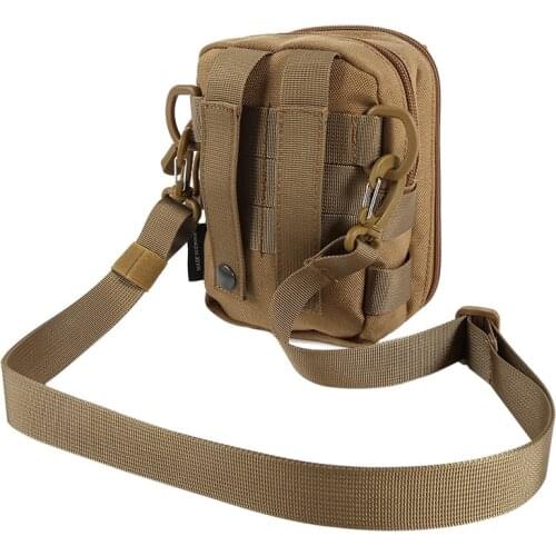 Tactical Military Hunting Small Utility Pouch Pack Army Molle Cover Scheme Field Sundries Bags Outdoor Sport Mess Briefcase New