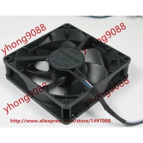 SANYO DENKI 9WP0924F4D03 DC 24V 0.08A 90x90x25mm Server Cooling Fan