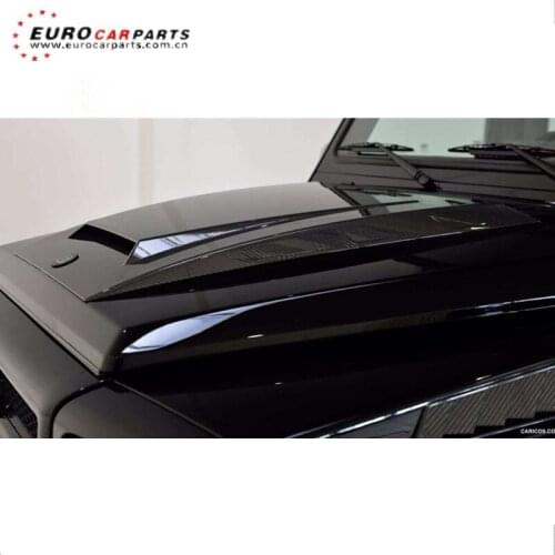W463 carbon fiber hood cover fit for G-class W463 G500 G550 G55 G63 G65 carbon bonnet with B logo