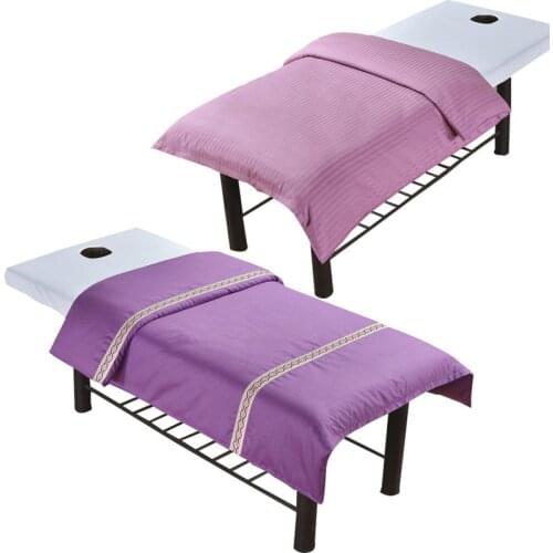 1Pcs Professional Cosmetic Salon Sheets SPA Massage Treatment Bed Table Cover Sheets Soft Cotton Facial Bed Cover Without Core