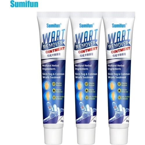 3/5pcs Wart Treatment Cream Warts Remover Antibacterial Ointment Skin Tag Remover Herbal Extract Foot Corn Plaster Warts Ointmen