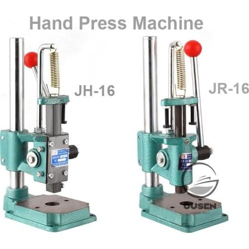 Free shipping Industrial JH16 /JR16 hand press machine Manual presses machine Small industrial hand press Mini industrial hand