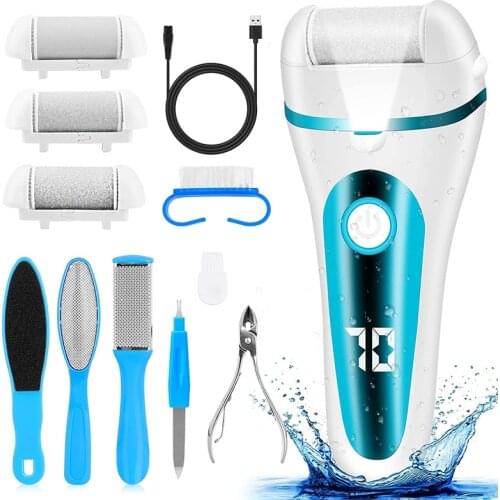 Hot Sale Electric Foot Grinder Vacuum Callus Remover Foot Pedicure Tools USB Rechargeable Foot Files Clean Tools Care Tool