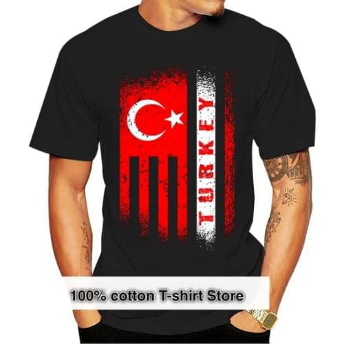 Customize turkey flag gift istanbul izmir t shirt Kawaii clothing mens tshirt Anti-Wrinkle 100% cotton Euro Size S-5xl