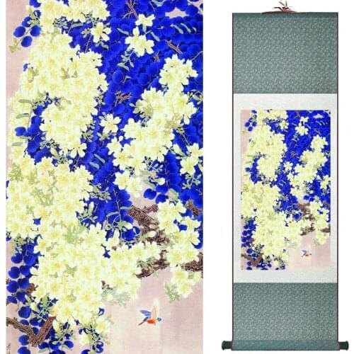 Flowers painting Chinese traditional art painting home decoration paintings20190824003
