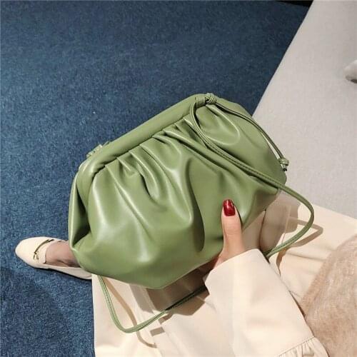 Dumpling Bag Handbag Party Design Bags Day Messenger Bag Bag for Women Cloud Bag Soft Pu Leather Single Shoulder Slant