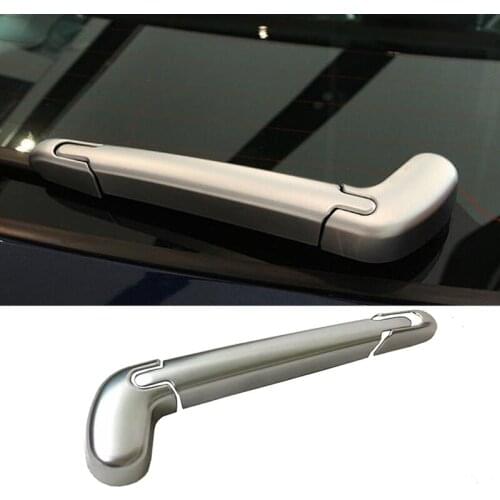 ABS Chrome Rear Window Windshield Rain Wiper Arm Cover 3PCS For Jaguar F-PACE 2016 2017 2018