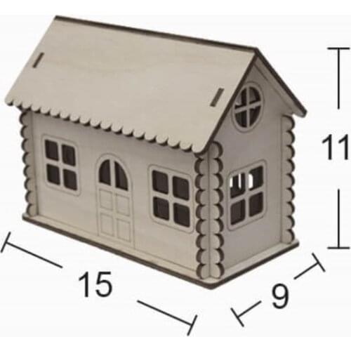 L91 Home Candle Holder, Hobby Wood Painting Candle Holder