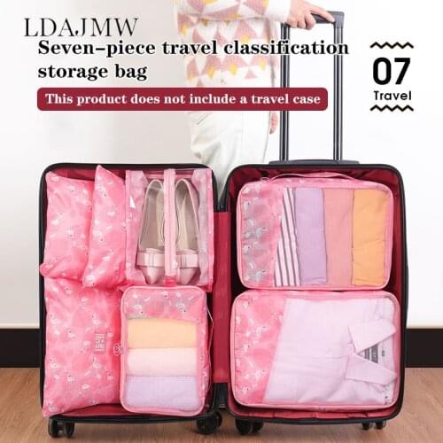 Household Items Set Portable Travel Storage Bag Clothes Shoes Sorting Organizing Bag Suitcase Organizer