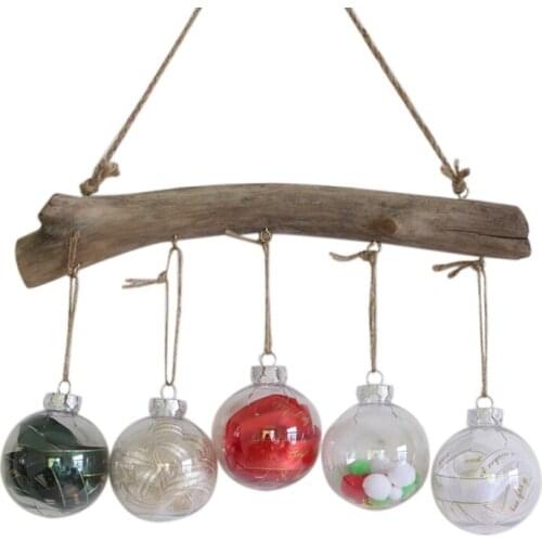 Christmas Decoration Ball Transparent Ball Christmas Decoration Accessories For Mall Window Festive Party Supplies 2019 New