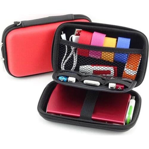 Cable Organizer Bag Headphones Case Power Bank Case Electronic Gadget Organizer Cable Bag USB Wires Charger Digital Storage Box