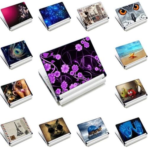 Prints 15"15.4"15.6" Laptop Skin Decal Sticker Cover Females PVC Notebook Reusable Screen Protector for Macbook Lenovo HP ASUS