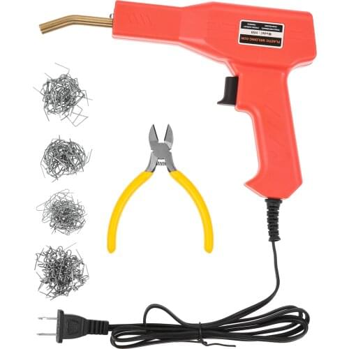 Handy Repairing Welding Machine Plastics Welders Garage Tool Staplers Machine Staple Car Bumper Repairing Stapler Welding Tool