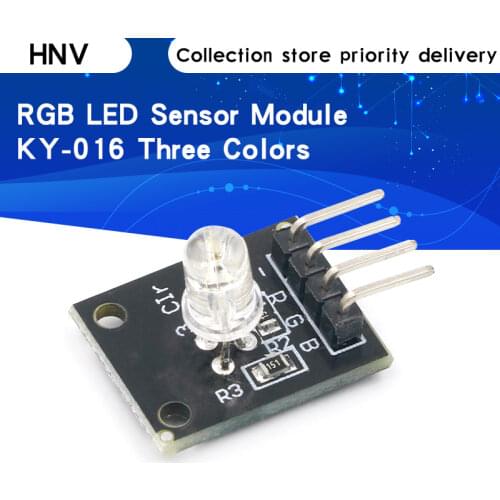 Smart Electronics FZ0455 4pin KEYES KY-016 Three Colors 3 Color RGB LED Sensor Module for Arduino DIY Starter Kit KY016