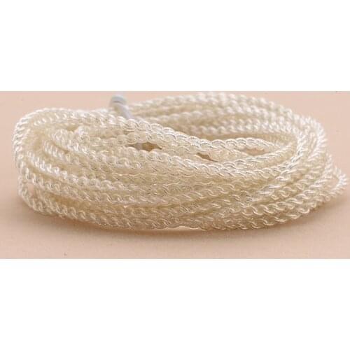 UE silver plated earphone wire core white color 10meters