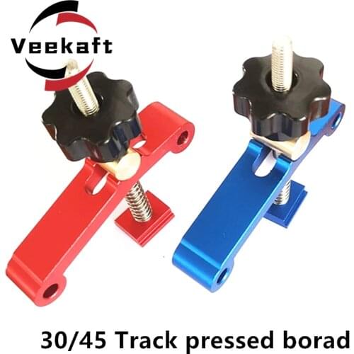 Improved Woodworking Hand Clamps for CNC WoodWoking DIY Carpenter Table Work Dropshipping 30 45 Series Pressed Borad Clamps set