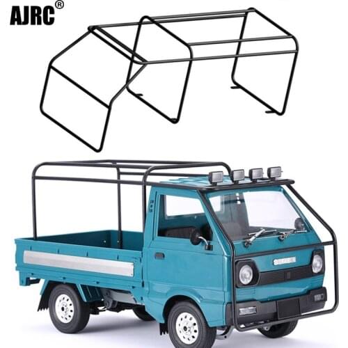 WPL-D12 1/10 SUZUKI CARRY RC minivan truck Metal roll cage, rear bucket metal frame/metal rear carport, RC car parts