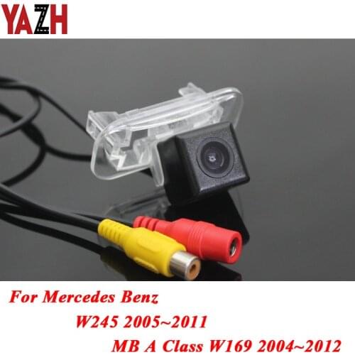 YAZH HD CCD Rearview Parking Rear View Camera For Mercedes Benz A W245 W169 Radio Car Reverse Backup Cam Waterproof Night Vision