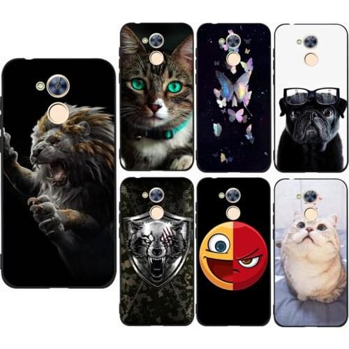 Animal Colorful Case for HUAWEIHONOR 6A DLI-TL20 Silicone Soft Covers for Huawei Honor 6A DLI-TL20 Case Protector Baicvery Cover