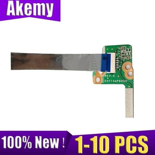 1-10 PCS New Akemy original laptop power button board For HP Pavilion 14-P 15-P 17-P DAY14APB6D0 switch board with cable