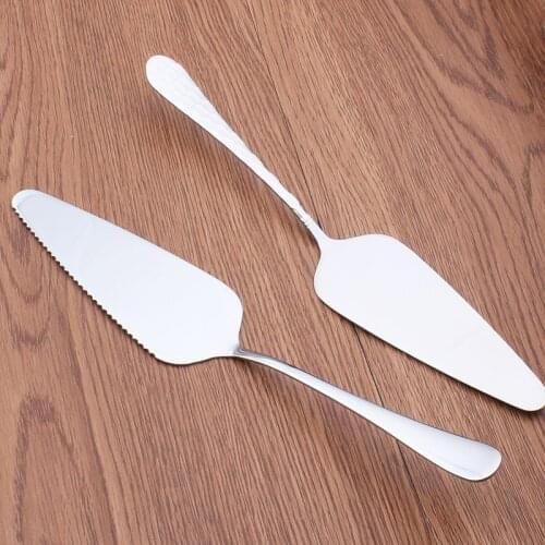 1Pc NEW Stainless Steel Cake Shovel Knife Pie Pizza Cheese Server Cake Divider Knives Baking Tools Cake Tools Home Gift