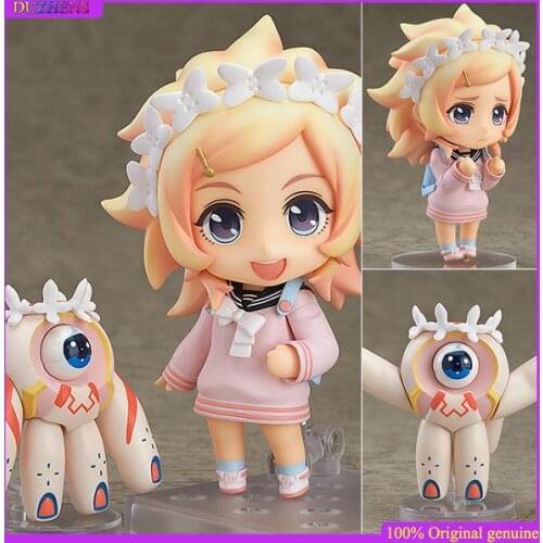 100% Original:BBK/BRNK Kogane Asabuki & Migite-Chan Q version figma Action Figure Anime Figure Model Toys Figure Doll Gift