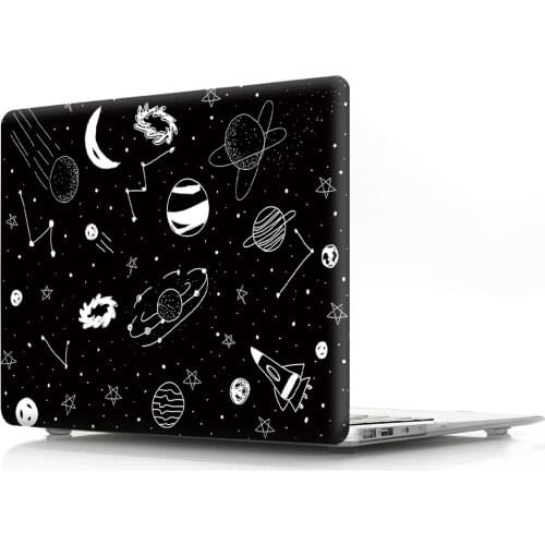 Print Laptop Case For Apple Macbook Air 11 13 Pro 12 13 15 16 Retina Touch Bar Shell Cover For New Macbook Pro 13.3