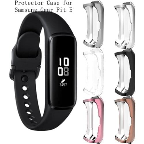 Screen Protector Case for Samsung Gear Fit E Soft TPU All-Around Ultra Thin Clear Cover for Gear Fit e Fit E Protective Shell