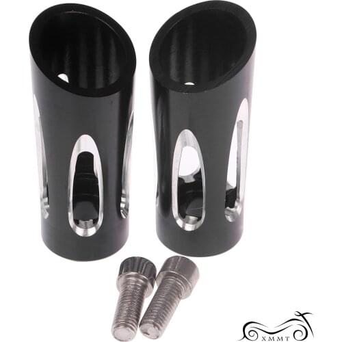 Black Motorcycle CNC Cut Heel Toe Shift Lever Shifter Peg Pedals For Harley Touring FLH/T 1997-2016 FL Softail 2000-2015