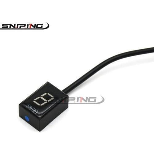Motorcycle 1-6 Level Gear Indicator Digital Gear Meter For Suzuki GSF650 Bandit 2007-2008 Gear Display Indicator