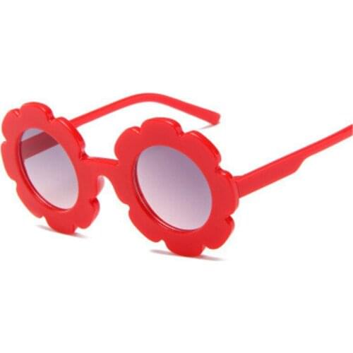 2019 Sun Flower kids sunglasses boys girls Round UV400 glasses sunglasses children Lovely baby sun glasses gafas de sol mujer