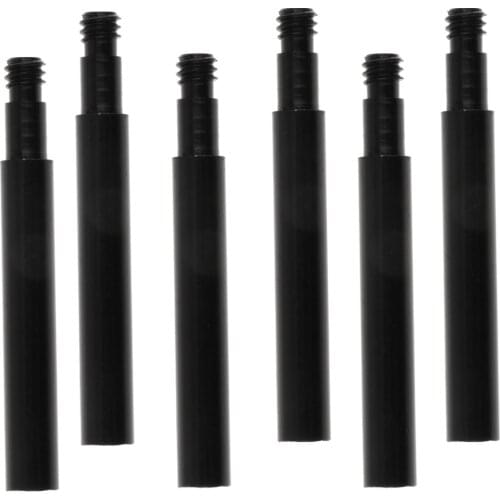 Dolity 6pcs Cycling Bike Bicycle Inner Tube Presta Valve Extender Extension Caps Core Adapter Can be placed between valve stem