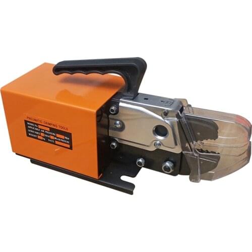 Hot selling single-terminal crimping machine with automatic power cord driven by double shaft cylinder