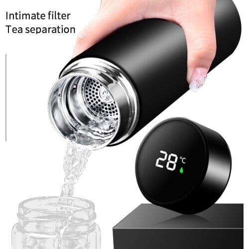Intelligent Stainless Steel Thermos Temperature Display Smart Water Bottle Vacuum Flasks Thermoses Coffee Cup Christmas Gifts