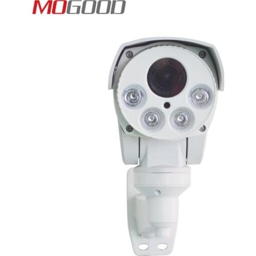 MoGood Multi-language 1.3MP/960P IP Camera Mini PTZ Camera 4mm/6mm/8mm Optional IR 30M DC12V Support P2P HIK/ONVIF IP66