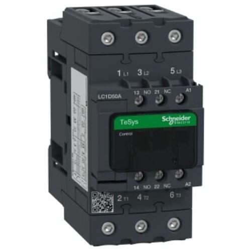 LC1D50A LC1D50AM7 TeSys D contactor - 3P(3 NO) - AC-3