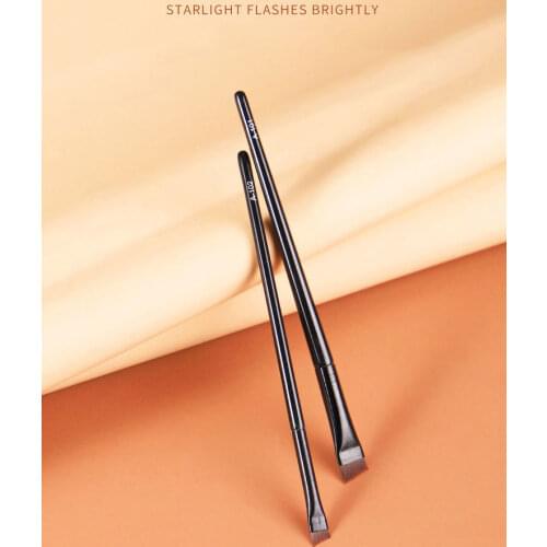 Microbrush Eyebrow brush Make-up brushes Super Thin Angled Eyeliner oblique Flat edge makeup brow tool for women Eyebrows tools