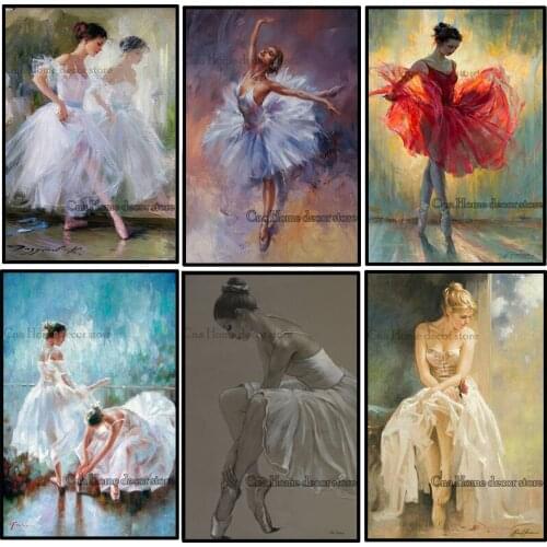 Dancers 5D diy acrylic embroidery pattern wedding room decor resin mosaic diy diamond painting 3d cross stitch kits RA2600
