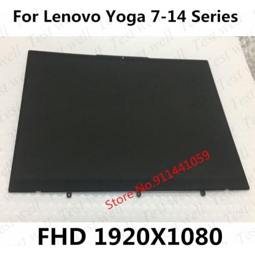 Original 14''FHD 1920*1080 For Lenovo Yoga 7-14 Series Yoga 7-14ITL5 82BH LCD Touch Screen Digitizer Laptop Replacement Assembly