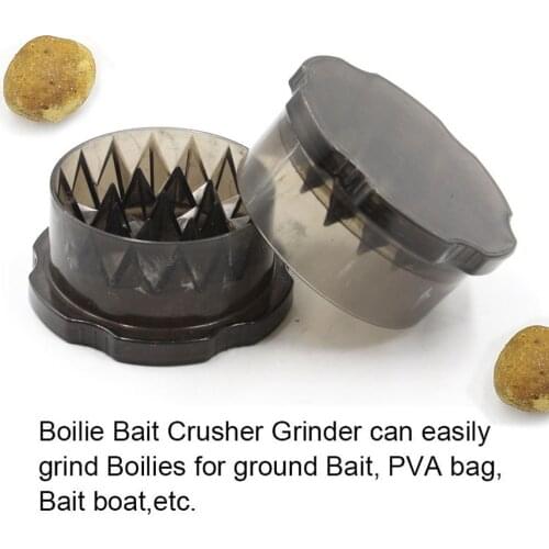 Plastic Boilie Break Lures Box Practical Carp Fishing Baits Crusher Grinder Box Fodder Tool Carp Bait Making Fishing Accessories