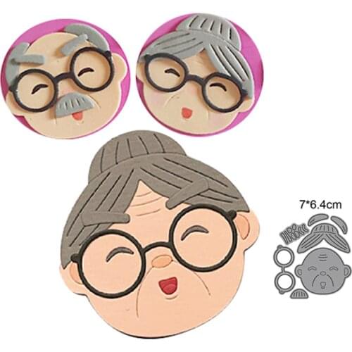 Grandma Cutting Dies for card Stencils for DIY Scrapbooking-photo album Decorative Paper card