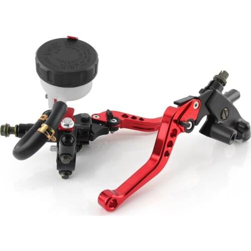 High Quality Universal 7/8-inch 22mm Motorcycle Clutch Brake Master Cylinder Reservoir Levers Kit Fluid Reservoir Set Accessorie