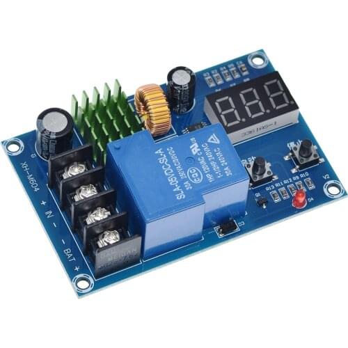 XH-M604 Battery Charger Control Module DC 6-60V Storage Lithium Battery Charging Control Switch Protection Board