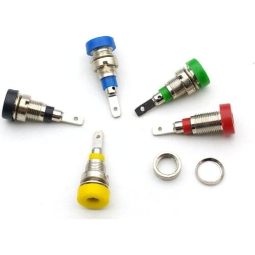 10pcs 2mm Banana Socket terminal for 2mm Banana Plug connector copper