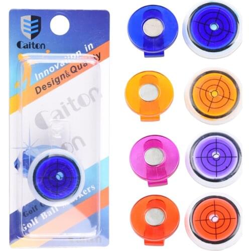 4 Colors Golfer Slope Putting Level Reading Golf Hat Clip Outdoor Sports Golf Marker Tool Golf Ball Marker Golf Accessories