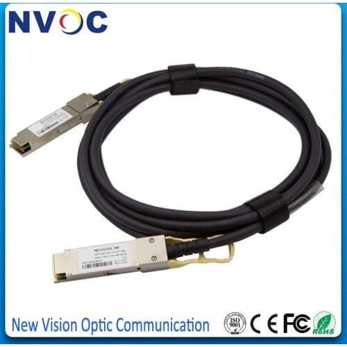 5Pcs/Lot,40G QSFP+ TO QSFP+ DAC 3M 30AWG,40G QSFP 3M Cable QSFP-QSFP40G-CU3M 30AWG 3M DAC Copper Direct Attach Cable