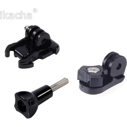 3 in 1 Kit Tripod Adapter Buckle Mount Quick Release Buckle Long Screw for Gopro Hero SJ4000 Camera Mount